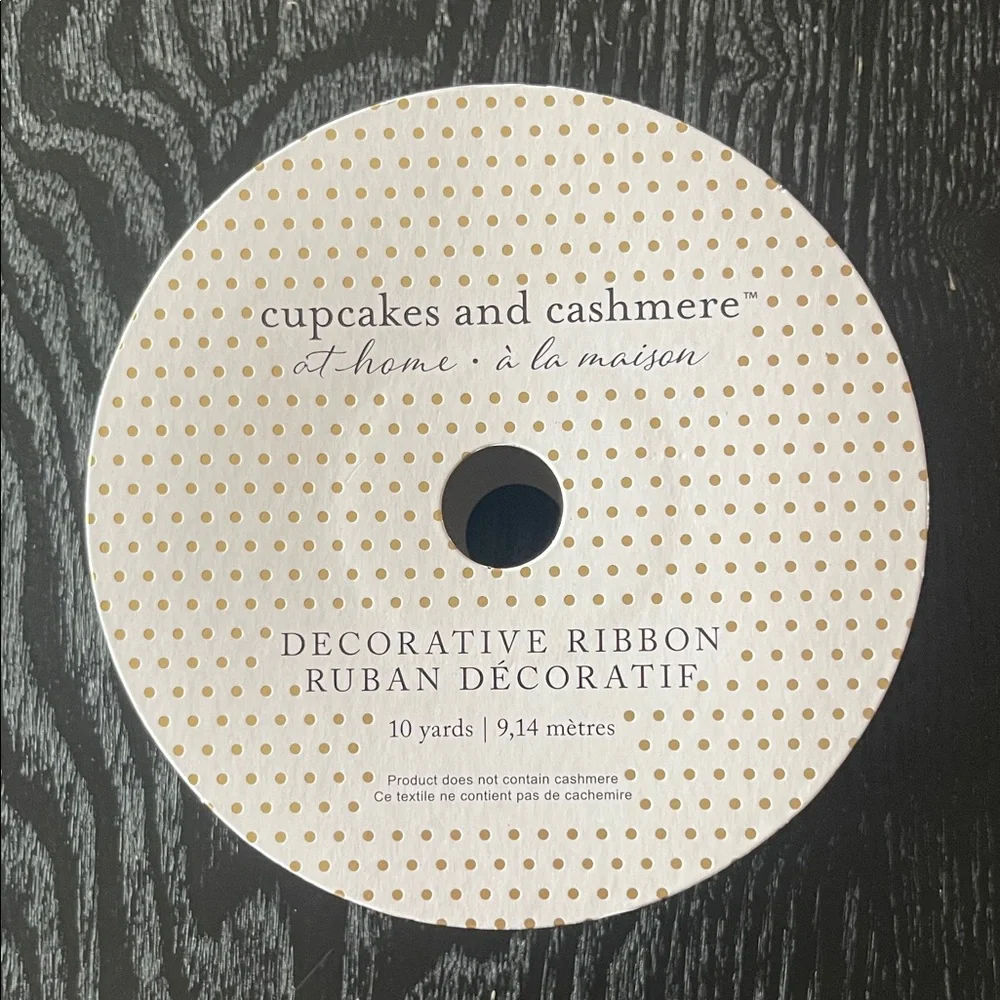 Cupcakes and Cashmere Decorative Ribbon